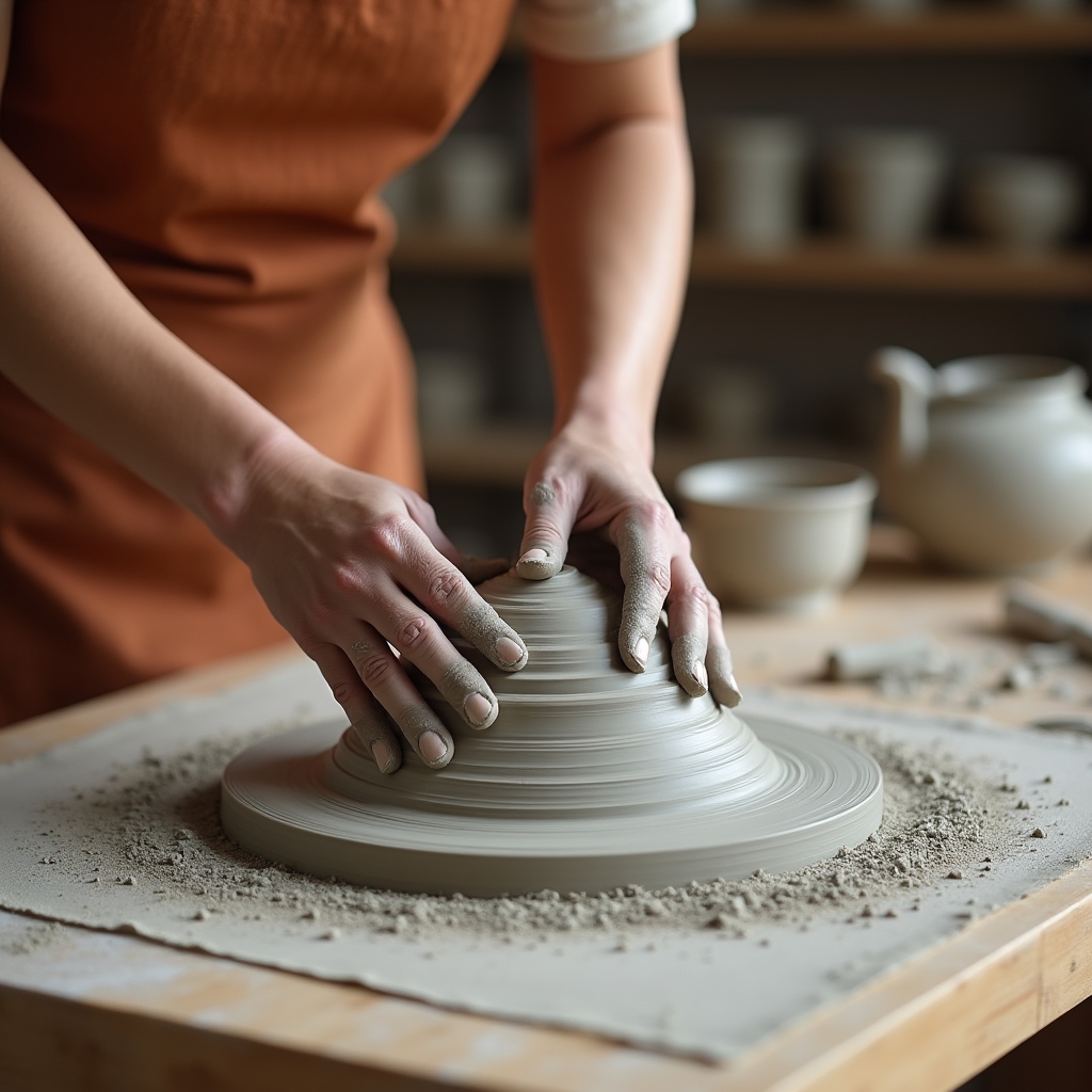 Pregătirea argilei pentru ceramică