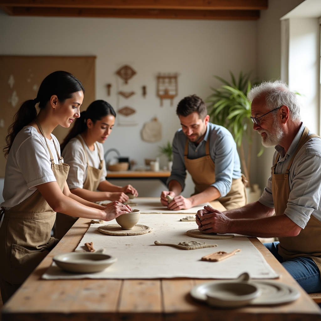 Atelier de modelaj manual în ceramică