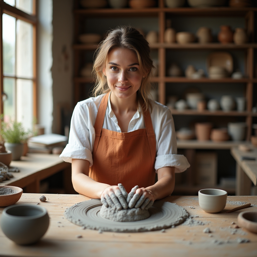 Atelier de ceramică Ferunmor Lab - modelaj manual în lut