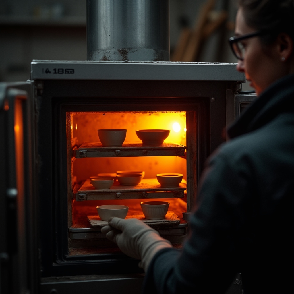 Arderea ceramicii în cuptor electric