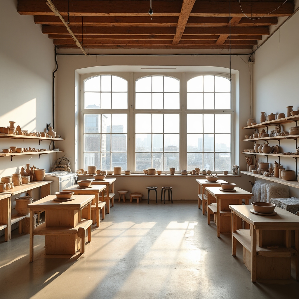 Interiorul atelierului Ferunmor Lab din Iași